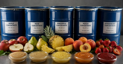 Fruit Pulps and Juice Concentrates